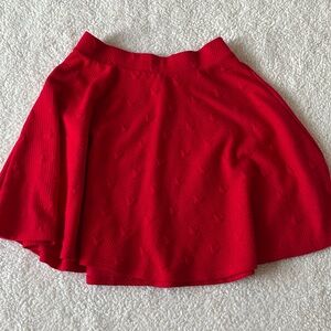 Disney x LC Lauren Conrad Collection Minnie Mouse quilted skater skirt